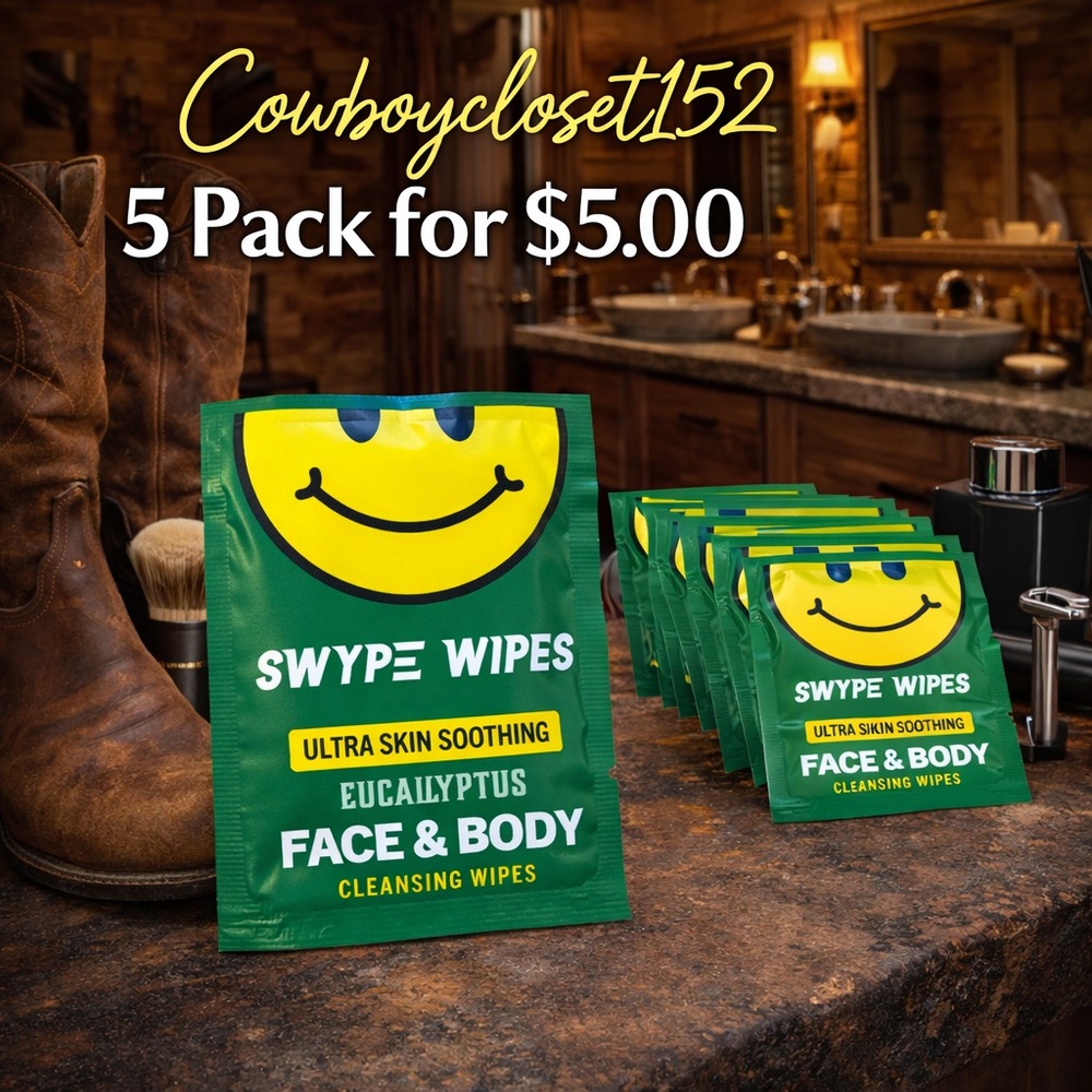 Eucalyptus Face & Body Cleansing Wipes - Green